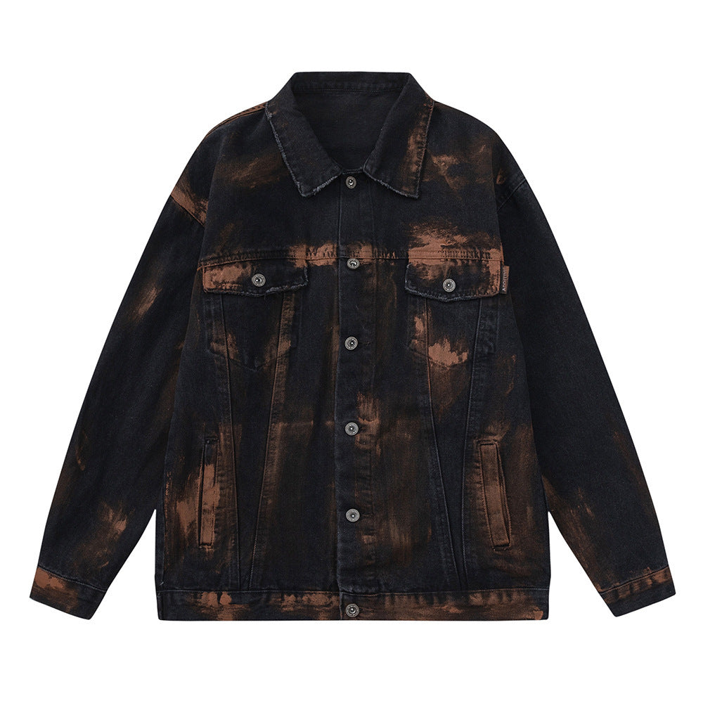 Fashion Holes Denim Clothes Jacket Men